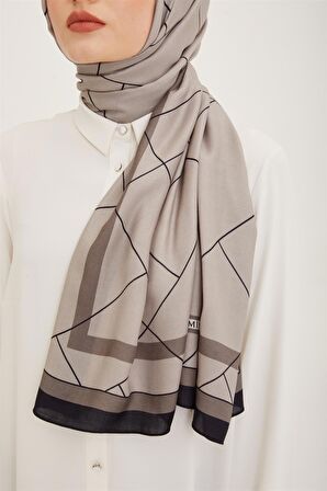 Armine Trend Geometrik Desen 077-045 Şal-15